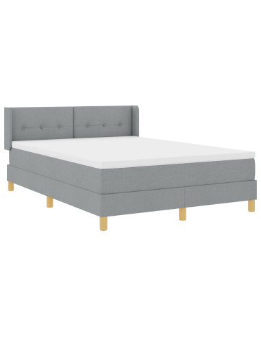 strongLetto a Molle / strong Grigio chiaro 140 x 200 cm