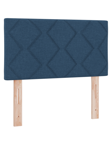 strongLetto a Molle / strong Blu 80 x 200 cm Tessuto