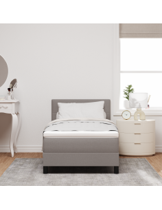 Letto a molle con materasso con led Talpa 90 x 200 cm Tessuto