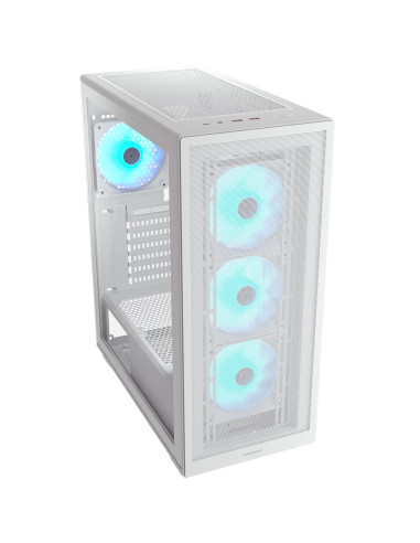 COUGAR Gaming MX220 RGB Midi Tower Bianco