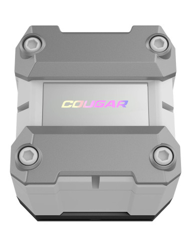 COUGAR Gaming CGR-PSDUTRGB-W-240 Processore Raffreddatore di liquidi tutto in uno 12 cm Bianco 1 pz