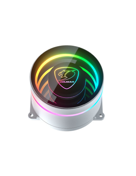 COUGAR Gaming CGR-PSDELRGB-W-360 Processore Raffreddatore di liquidi tutto in uno 12 cm Bianco
