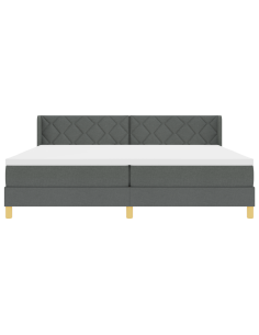 strongLetto a Molle / strong Grigio scuro 200 x 200 cm