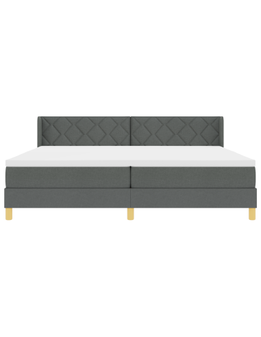 strongLetto a Molle / strong Grigio scuro 200 x 200 cm