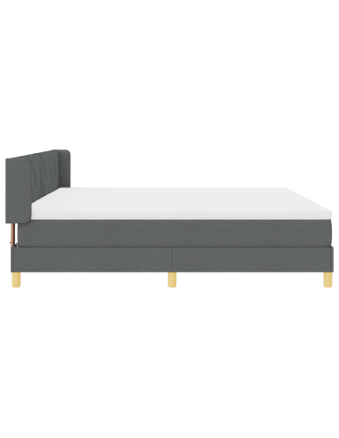 strongLetto a Molle / strong Grigio scuro 200 x 200 cm