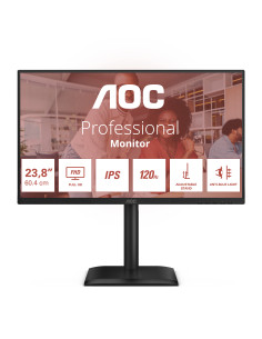 AOC 24E4U Monitor PC 60,5 cm (23.8") 1920 x 1080 Pixel Full HD LED Nero