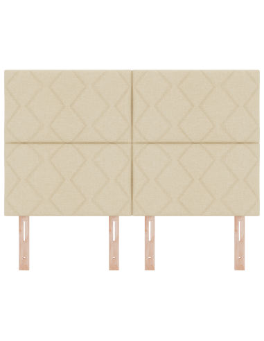 Testiera Crema 160 cm Tessuto