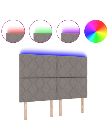 Testiera Talpa 160 cm Tessuto