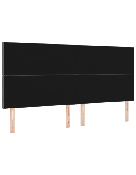 Testiera LED  Design a Rombi Grigia Scura 200 cm Tessuto