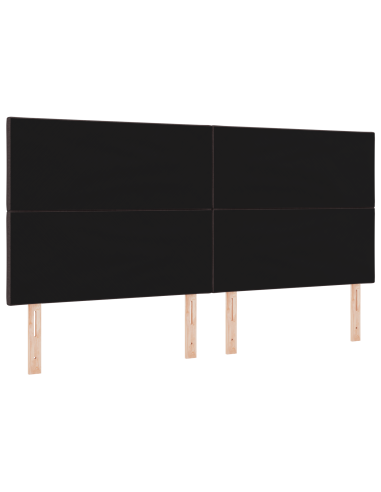 Testiera Grigio chiaro 200 cm Tessuto