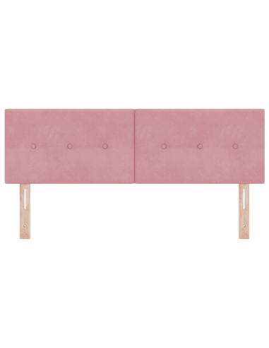 Testiera LED con luci a strisce a LED Rosa 144 cm Poliestere