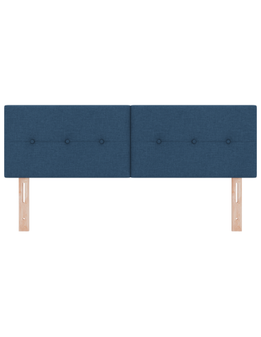 Testiera LED con luci a strisce a LED Blu 160 cm Poliestere