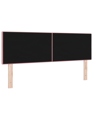 Testiera LED con luci a strisce a LED Rosa 144 cm Poliestere