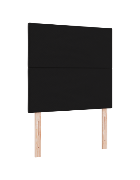 Testata LED Design a Blocchi di Diamante Nera 100 cm Velluto