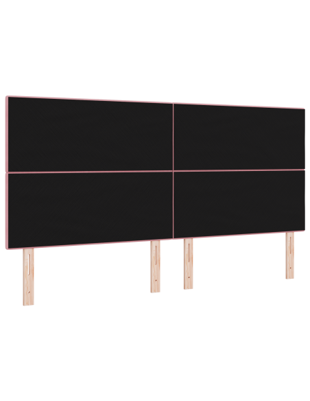 Testiera LED con luci a strisce a LED Rosa 200 cm Poliestere