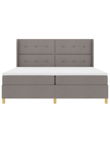 Letto a molle con materasso Talpa 140 x 200 cm Tessuto