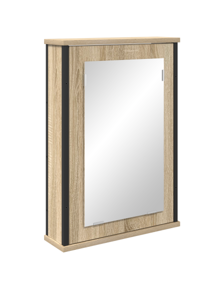 Set di mobili per il bagno 3 pcs Marrone Legno multistrato