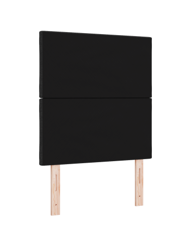 Testiera con testiera Nero 80 cm Tessuto