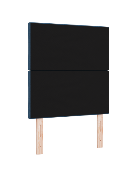 Testata LED  Design a Blocchi di Diamante Blu 80 cm Tessuto