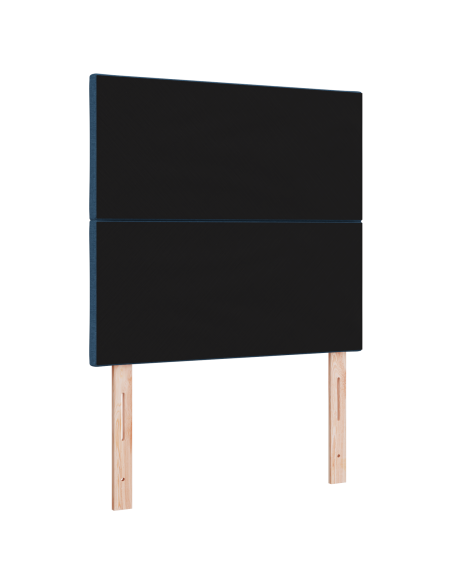 Testiera LED Blu 90 cm Tessuto