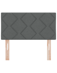 Testiera Grigio 80 cm Tessuto