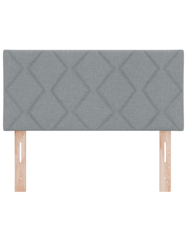 Testiera Grigio chiaro 90 cm Tessuto