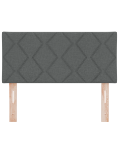 Testiera Grigio 90 cm Tessuto