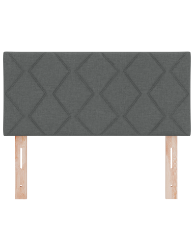 Testiera Grigio 90 cm Tessuto