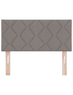 Testiera Grigio chiaro 90 cm Tessuto