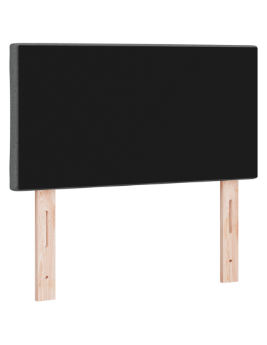 Testiera Grigio 80 cm Tessuto