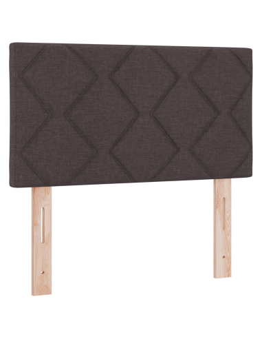 Testiera Marrone 80 cm Tessuto