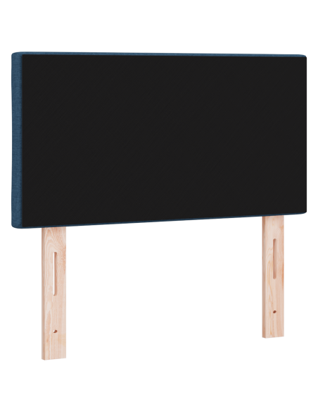 Testata LED  Design a Blocchi di Diamante Blu 80 cm Tessuto