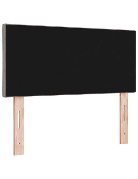 Testata LED  Design a Blocchi di Diamante Tortora 90 cm Tessuto