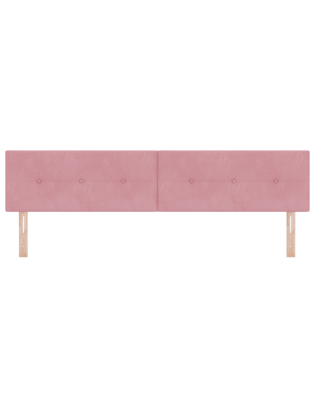 Testiera LED con luci a strisce a LED Rosa 200 cm Poliestere