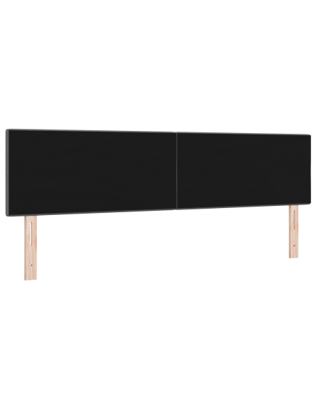Testata LED  con bottoni trapuntati grigio scuro 90 cm in tessuto