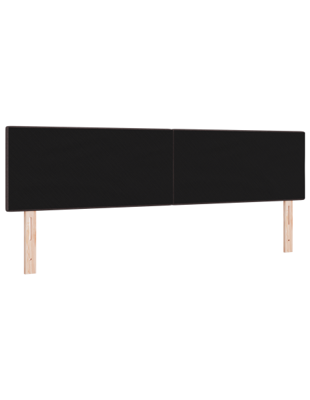 Testata LED  con bottoni trapuntati Marrone Scuro 90 cm Tessuto