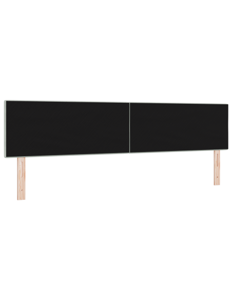 Testata LED  con bottoni, grigio chiaro, 100 cm, velluto