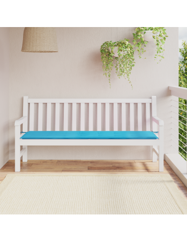 Cuscino per Panchina Turchese 150 x 50 x 3 cm Tessuto Oxford