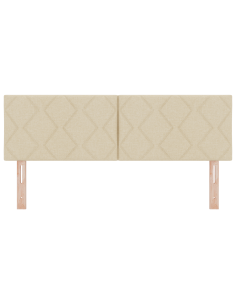 Testiera Crema 160 cm Tessuto