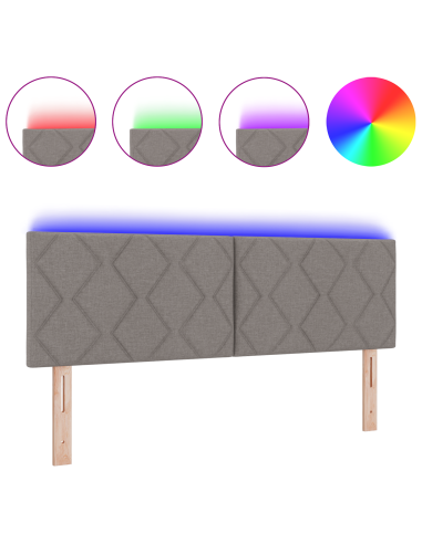 Testiera Talpa 160 cm Tessuto