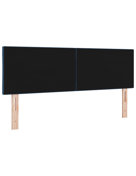 Testiera LED  Blu 160 cm Design a Blocchi Diamante