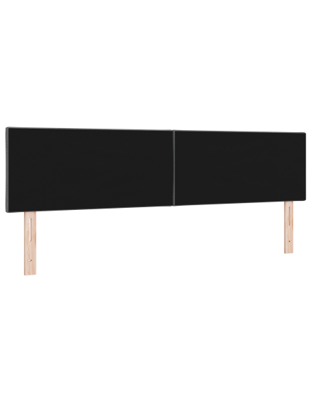 Testata LED Design a Blocchi di Diamante Grigia Scura 180 cm Tessuto
