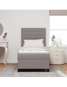 Letto a molle con materasso con led Talpa 80 x 200 cm Tessuto