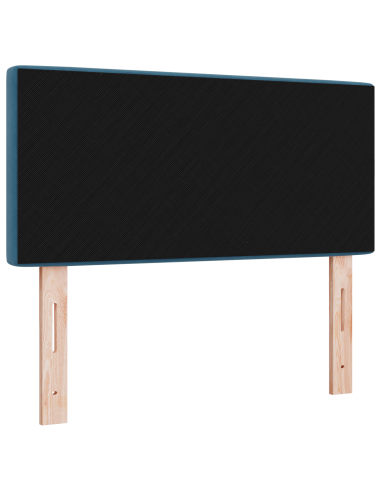 Testiera LED con testiera Blu Scuro 100 cm Poliestere