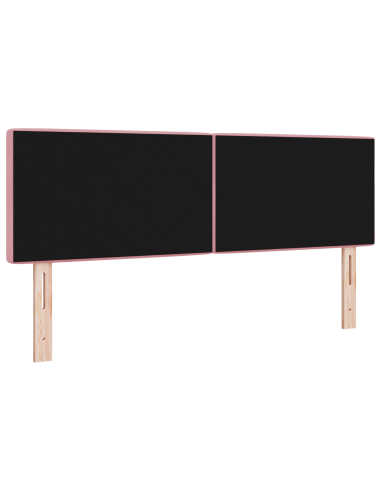 Testiera LED con luci a strisce a LED Rosa 144 cm Poliestere