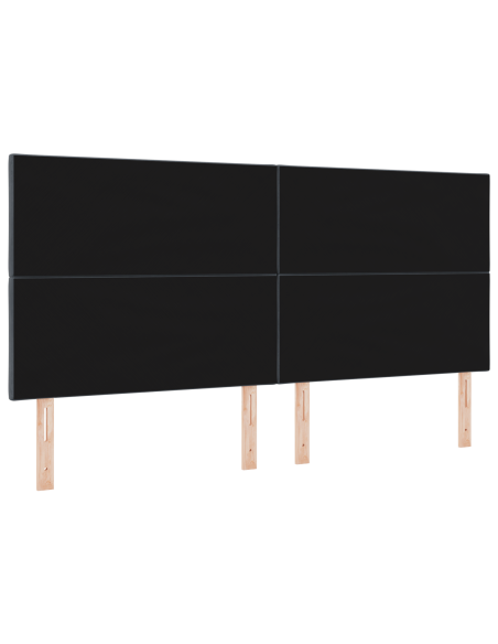 Testata LED Design a Blocchi di Diamante Grigio Scuro 200 cm in Velluto