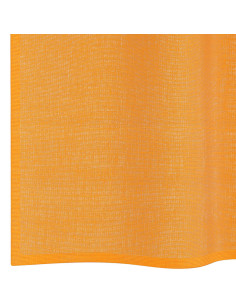 Tende in Voile con Passanti 2 pz Arancio 140x175 cm
