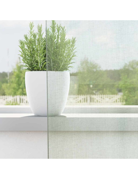 Tende in Voile con Tasche per Aste 2 pz Grigio Chiaro