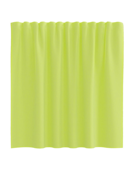 Tende in Voile con Tasche per Aste 2 pz Verde Mela