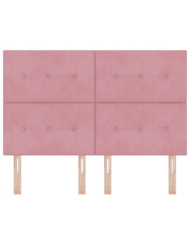 Testiera LED con luci a strisce a LED Rosa 160 cm Poliestere